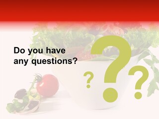 Tomatoes Meal Butterhead PowerPoint Template