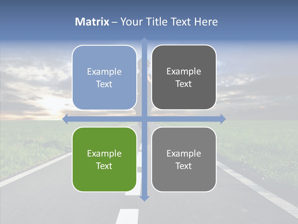 Line Late Phones PowerPoint Template
