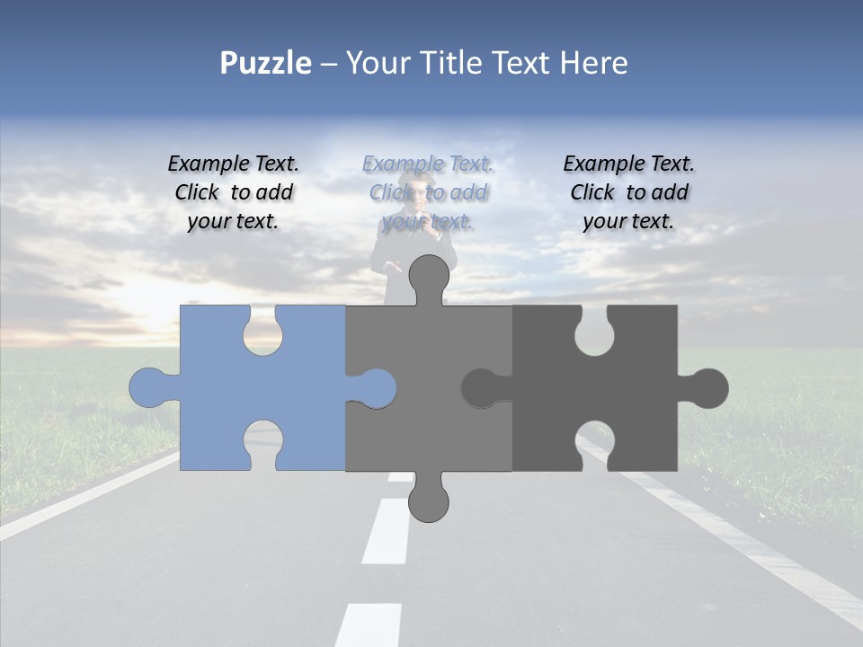 Line Late Phones PowerPoint Template