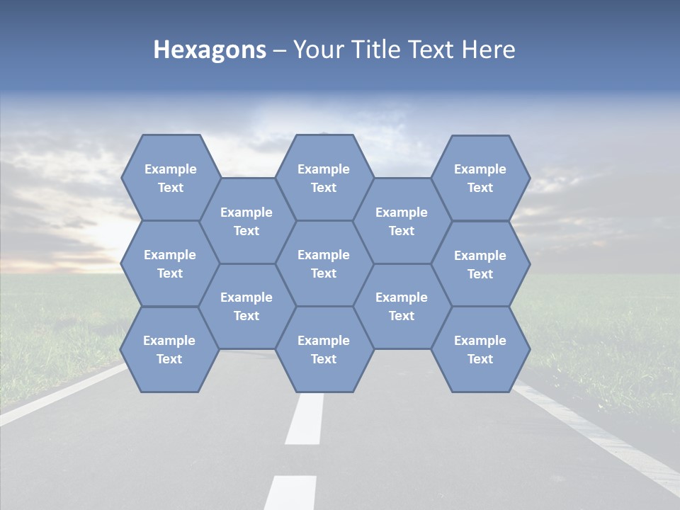 Line Late Phones PowerPoint Template