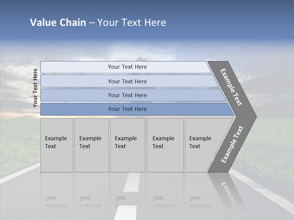 Line Late Phones PowerPoint Template