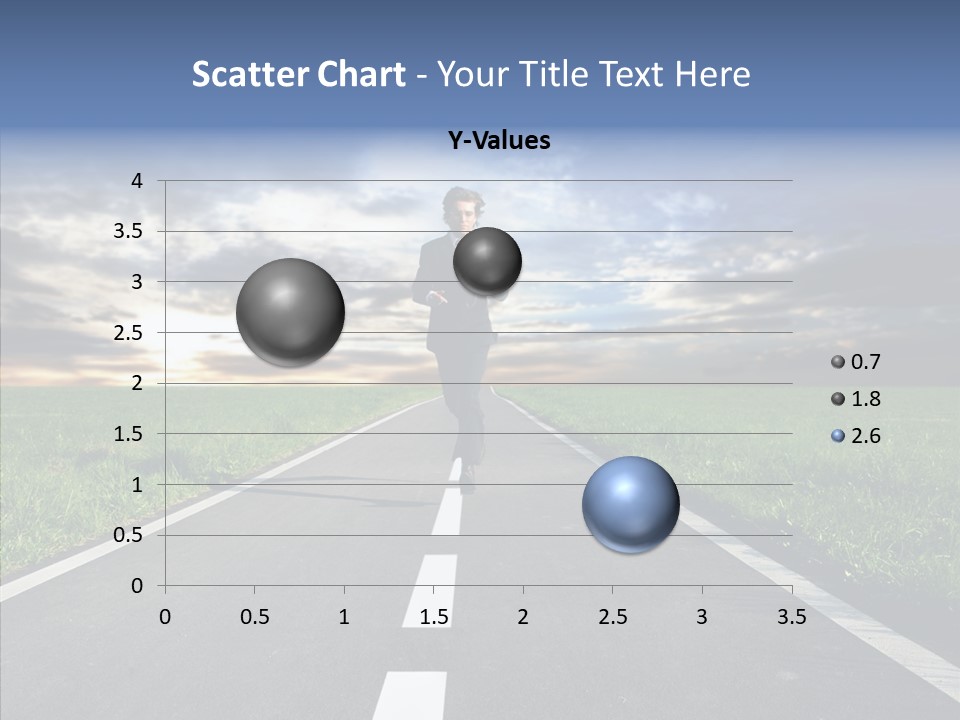 Line Late Phones PowerPoint Template