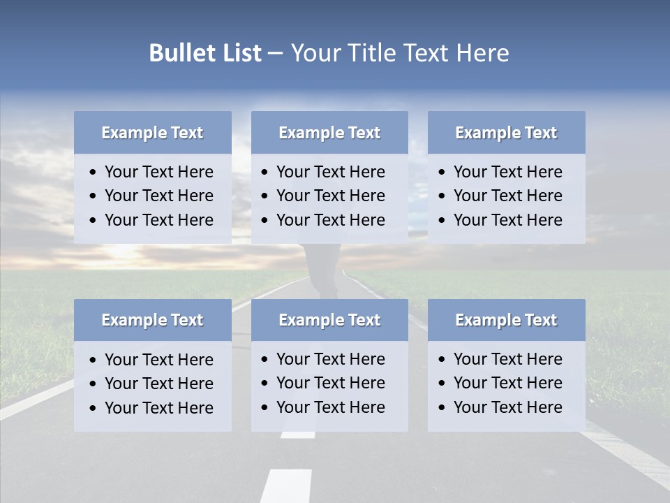 Line Late Phones PowerPoint Template