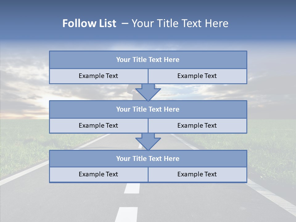 Line Late Phones PowerPoint Template