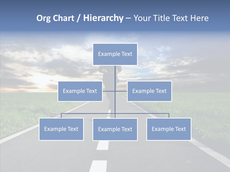 Line Late Phones PowerPoint Template
