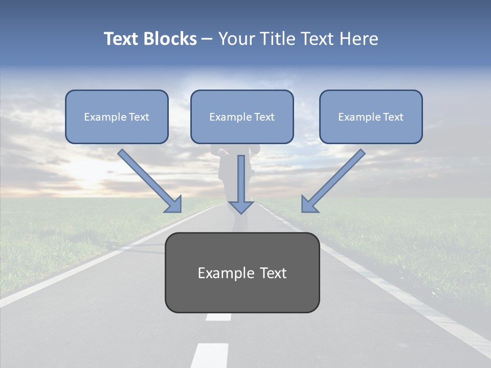 Line Late Phones PowerPoint Template