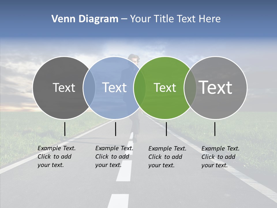Line Late Phones PowerPoint Template