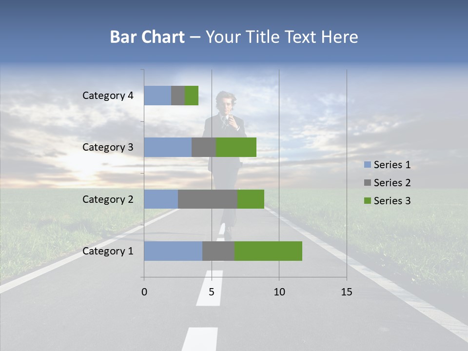 Line Late Phones PowerPoint Template