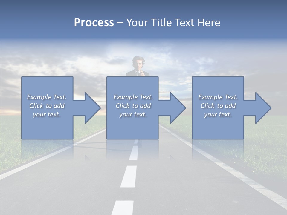Line Late Phones PowerPoint Template