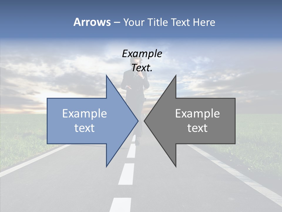 Line Late Phones PowerPoint Template