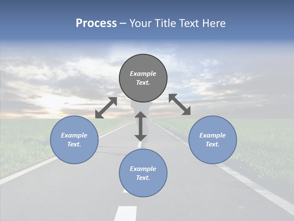 Line Late Phones PowerPoint Template