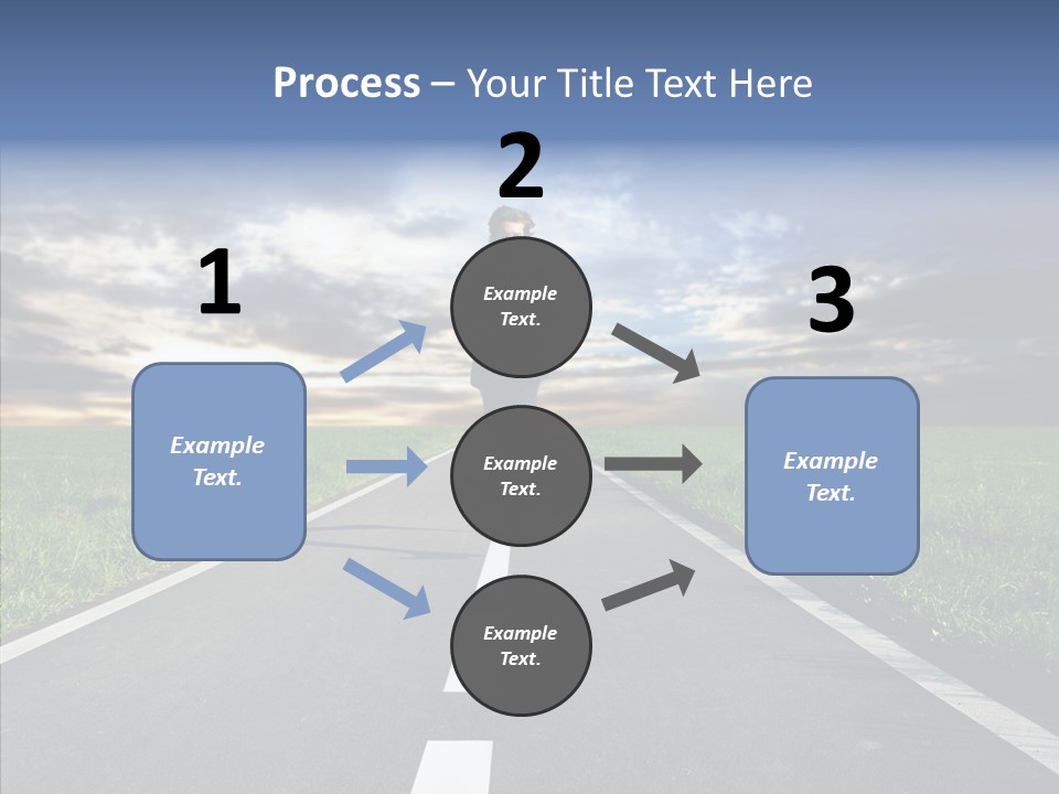 Line Late Phones PowerPoint Template