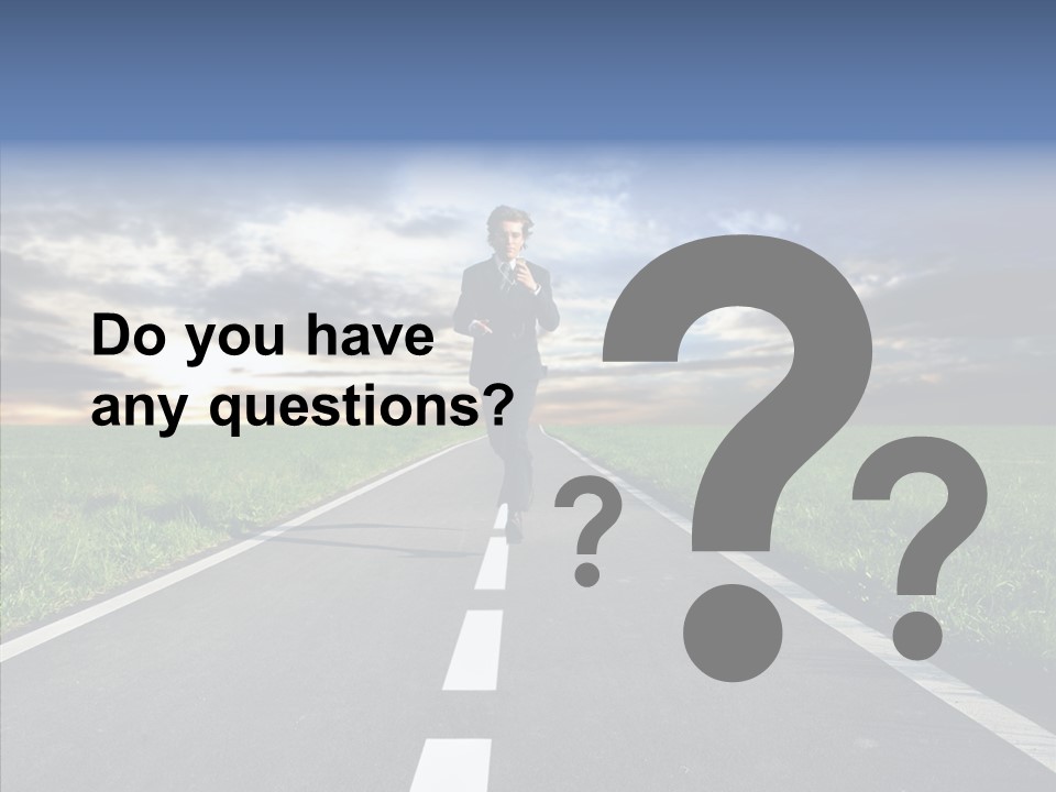 Line Late Phones PowerPoint Template