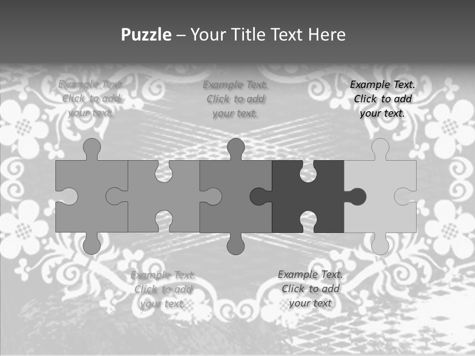 Background Mirror Border PowerPoint Template