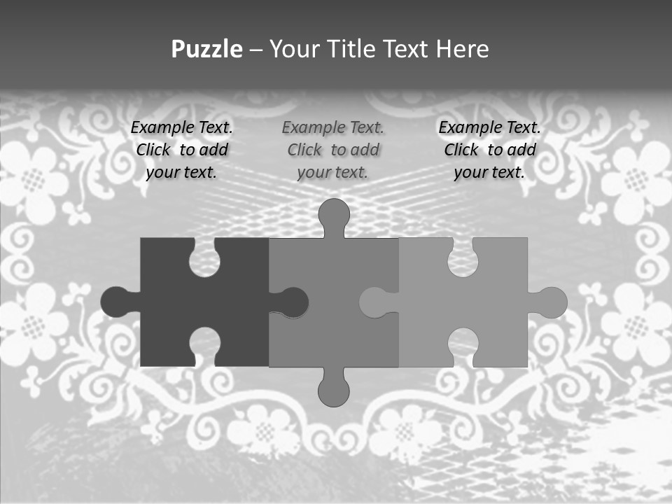 Background Mirror Border PowerPoint Template