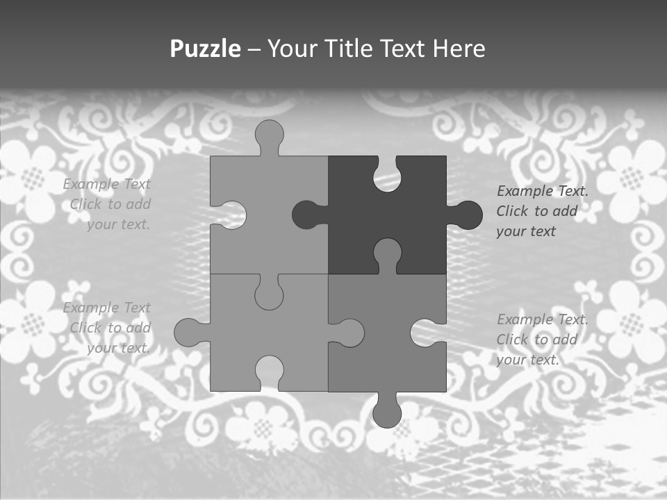 Background Mirror Border PowerPoint Template