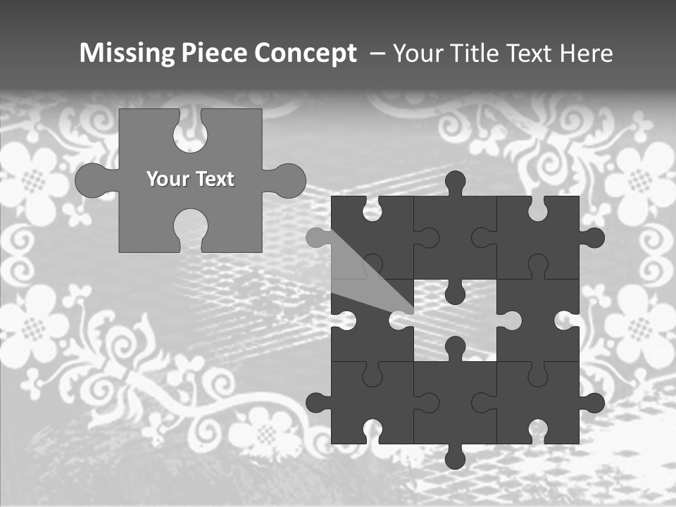 Background Mirror Border PowerPoint Template