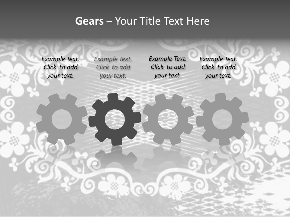 Background Mirror Border PowerPoint Template