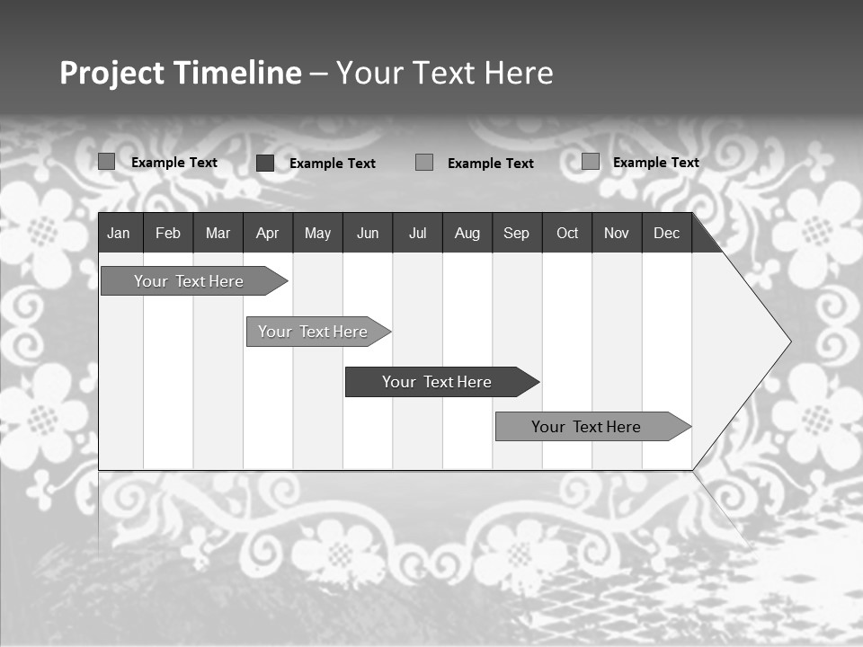 Background Mirror Border PowerPoint Template