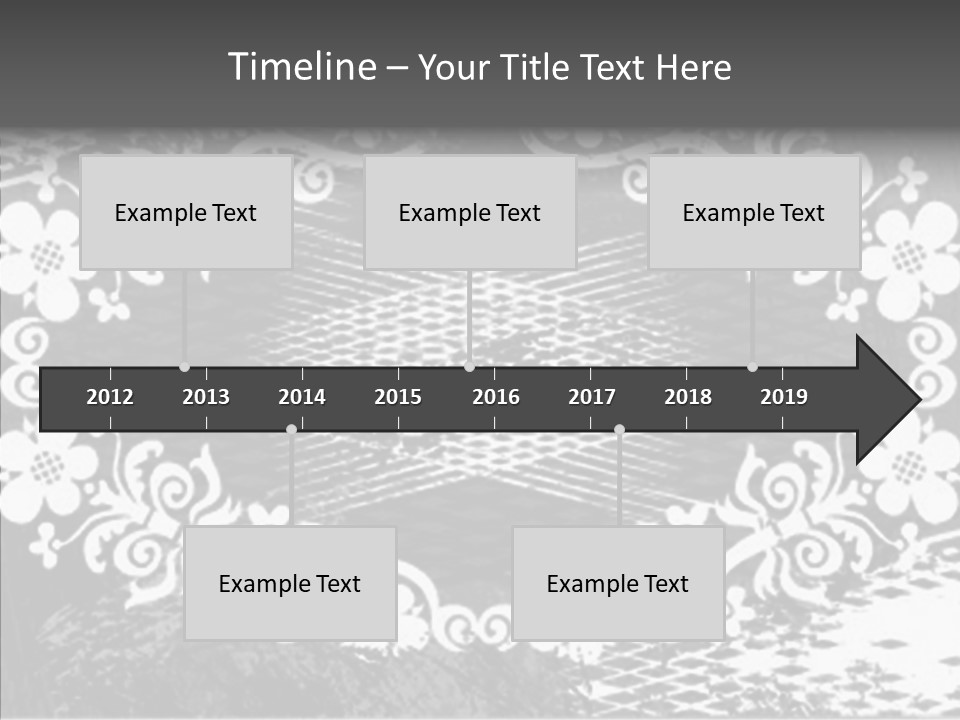 Background Mirror Border PowerPoint Template
