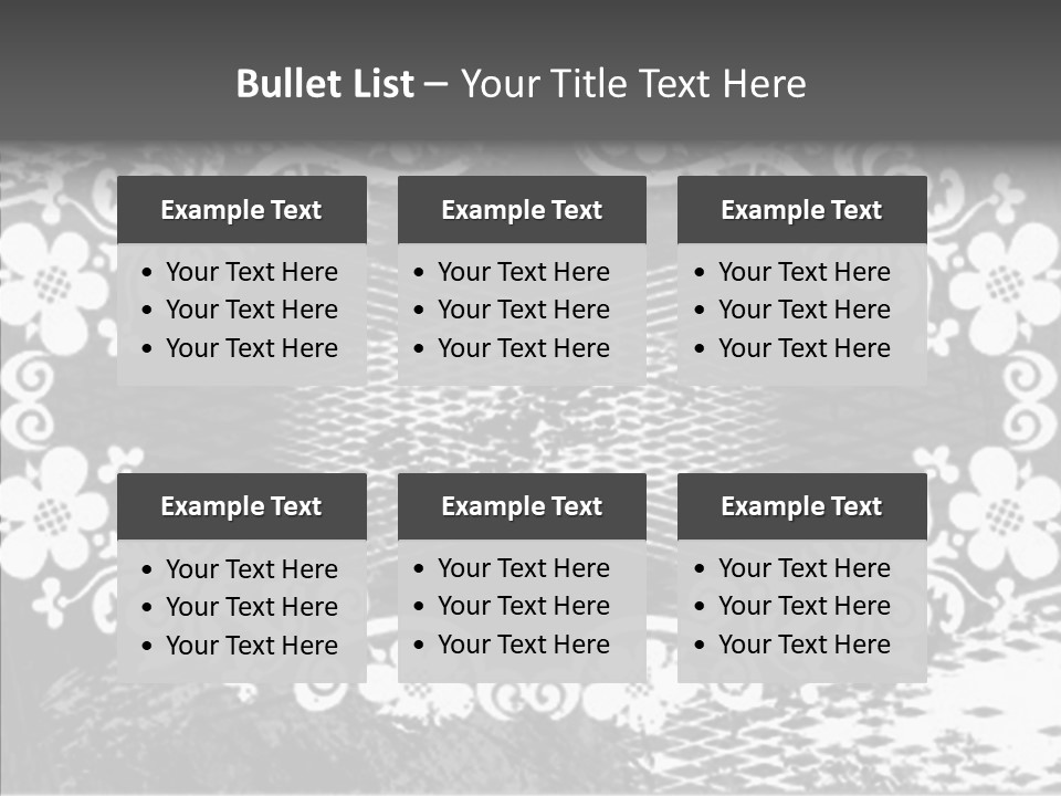 Background Mirror Border PowerPoint Template