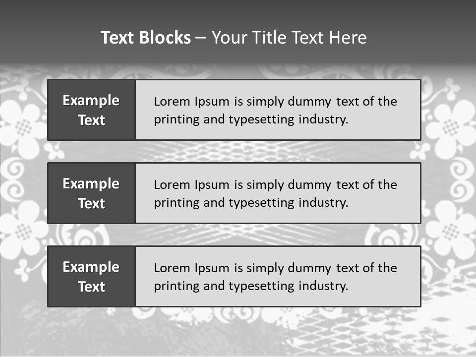 Background Mirror Border PowerPoint Template