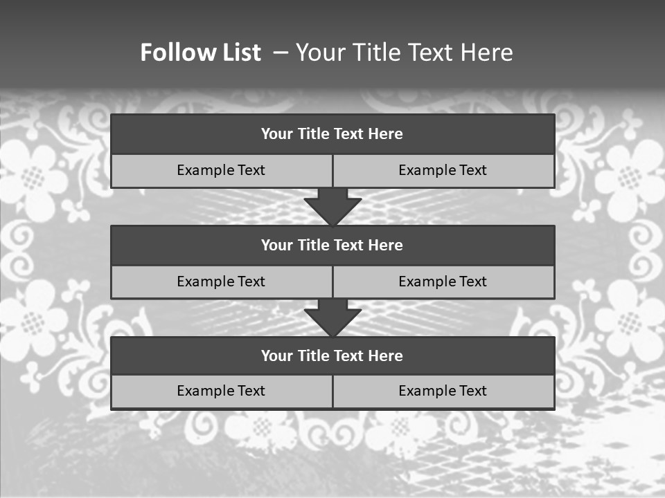 Background Mirror Border PowerPoint Template