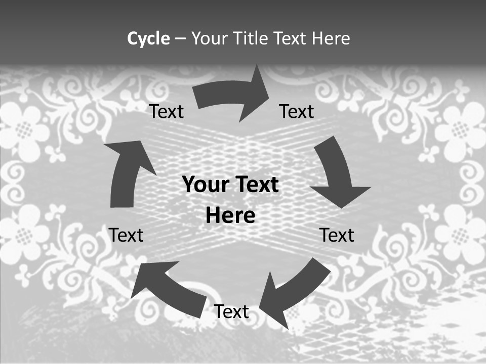 Background Mirror Border PowerPoint Template