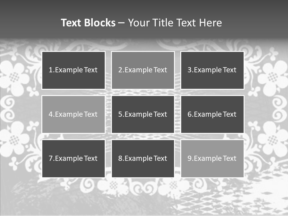 Background Mirror Border PowerPoint Template