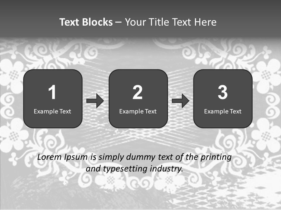 Background Mirror Border PowerPoint Template
