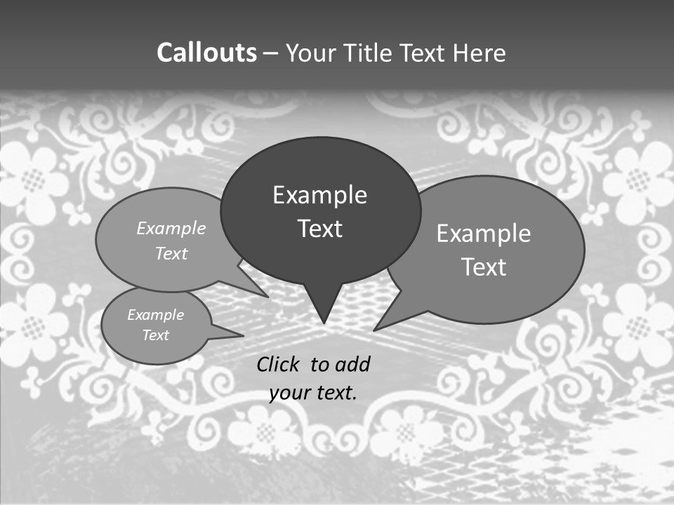 Background Mirror Border PowerPoint Template