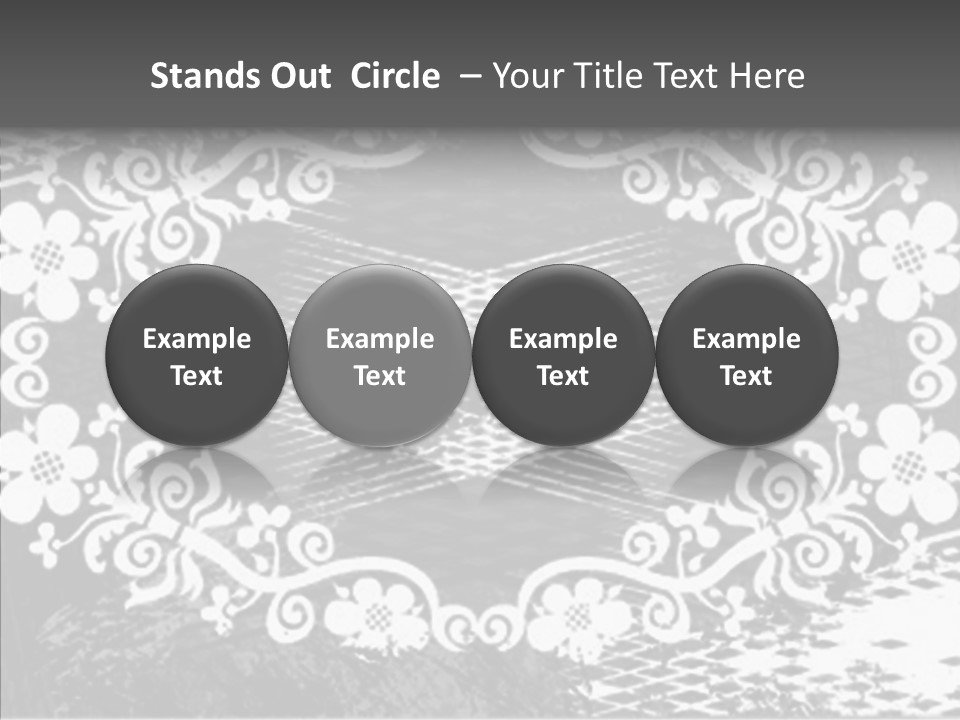 Background Mirror Border PowerPoint Template