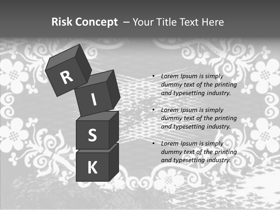 Background Mirror Border PowerPoint Template