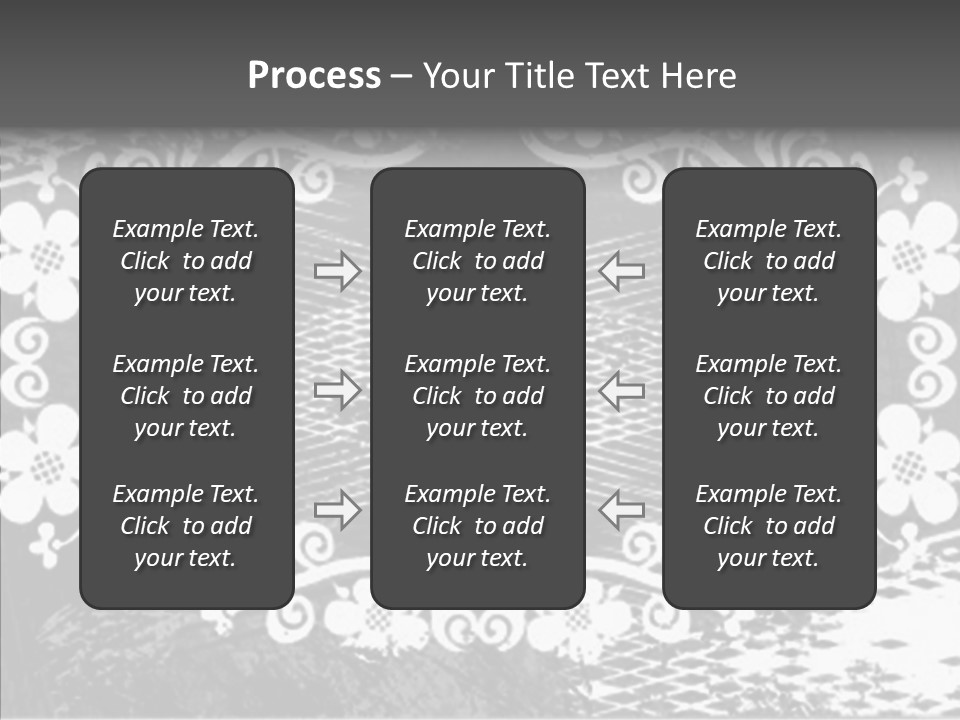 Background Mirror Border PowerPoint Template