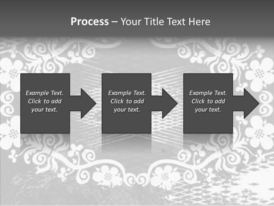 Background Mirror Border PowerPoint Template