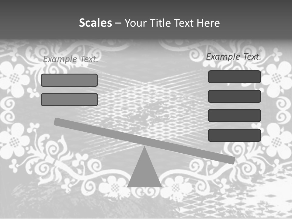 Background Mirror Border PowerPoint Template