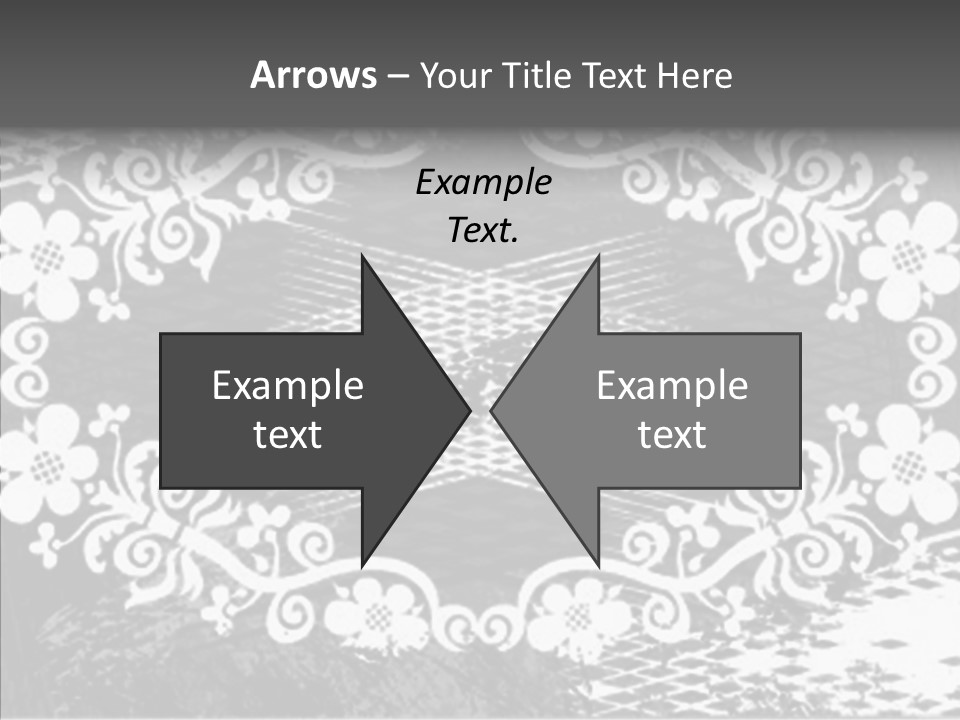 Background Mirror Border PowerPoint Template