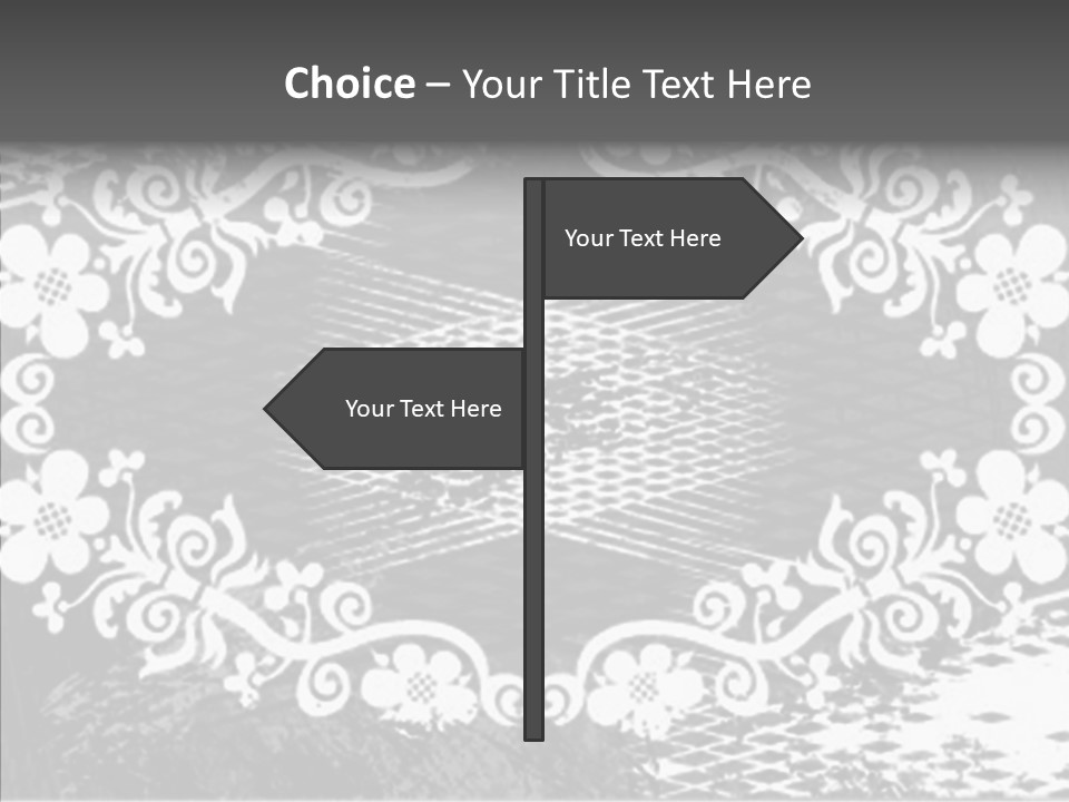 Background Mirror Border PowerPoint Template