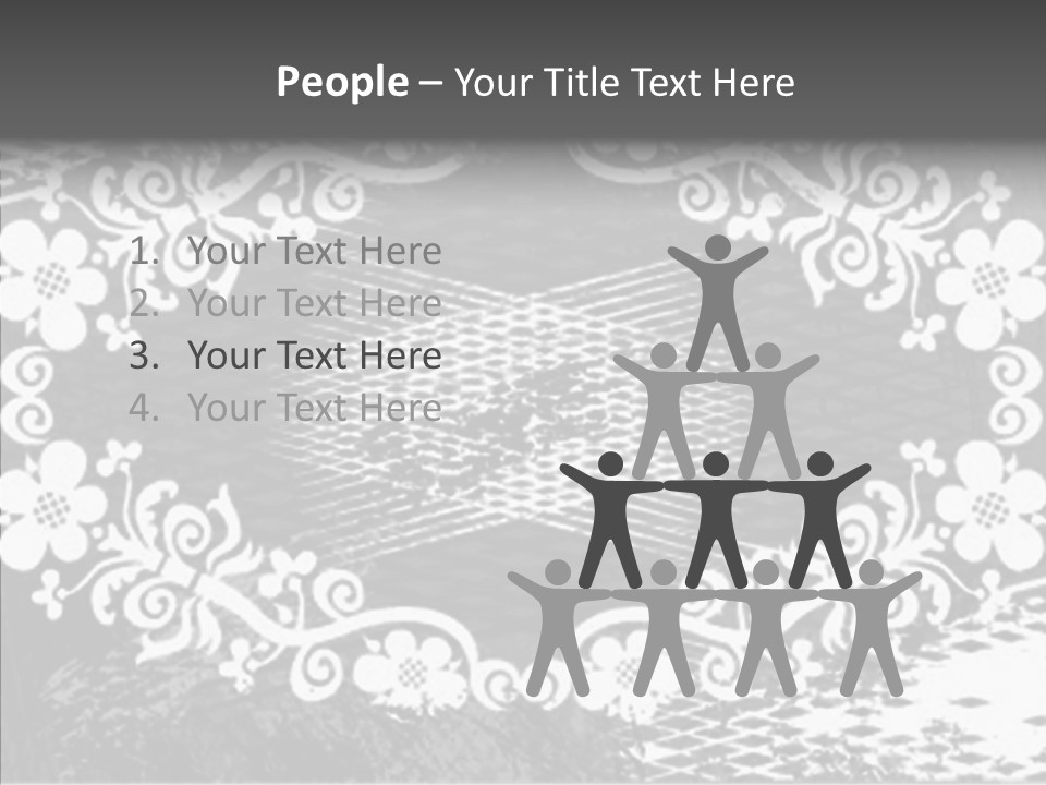 Background Mirror Border PowerPoint Template