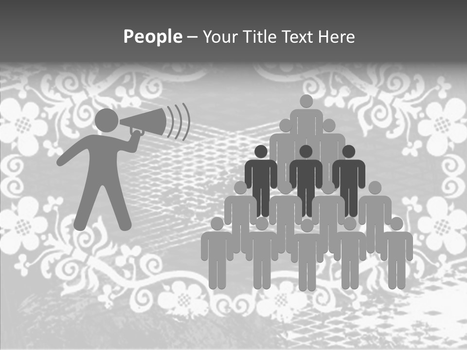 Background Mirror Border PowerPoint Template