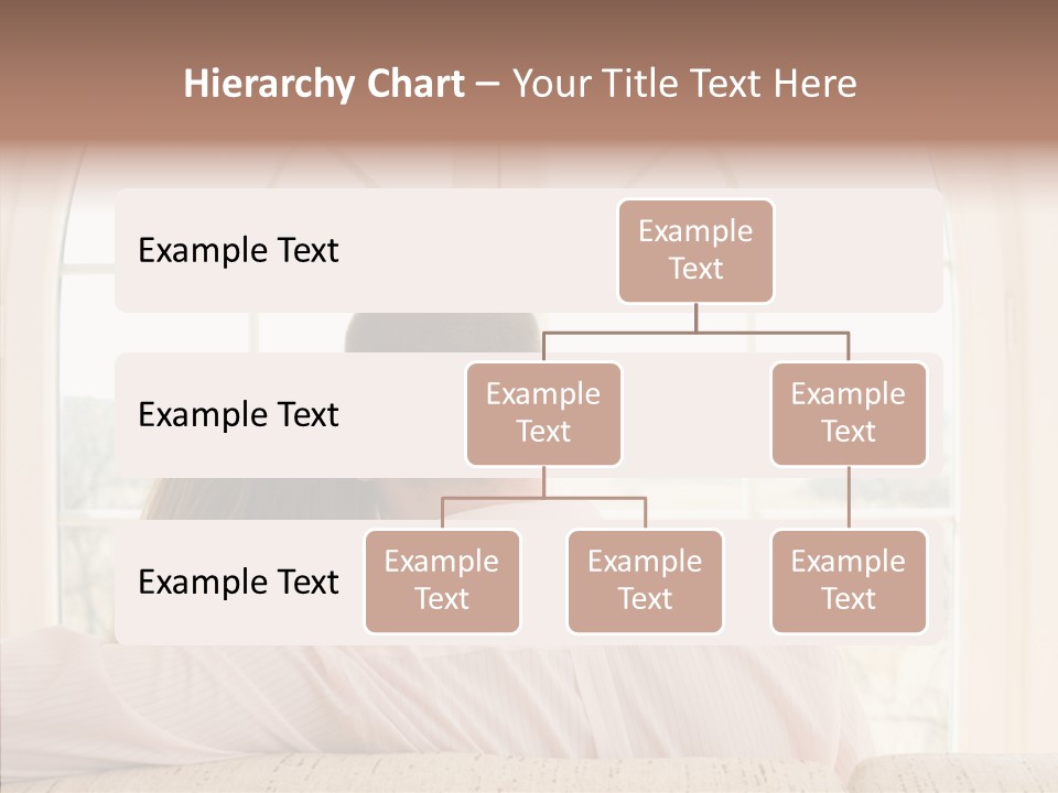 Wait Morning Girl PowerPoint Template