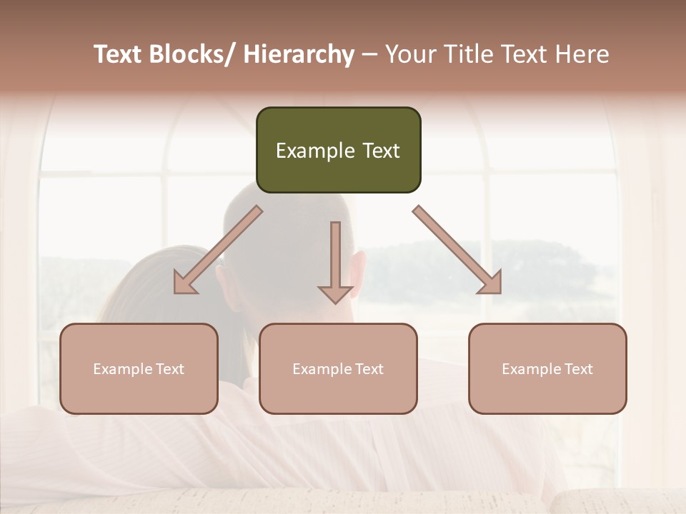 Wait Morning Girl PowerPoint Template