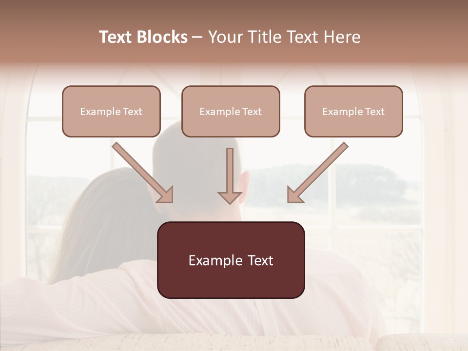 Wait Morning Girl PowerPoint Template