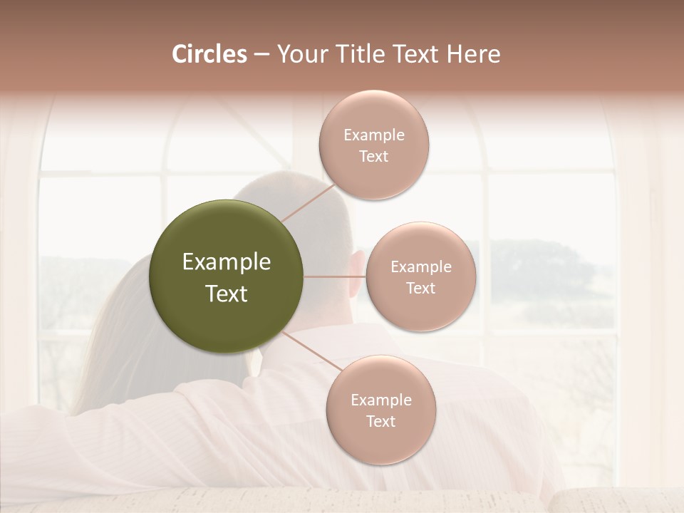 Wait Morning Girl PowerPoint Template