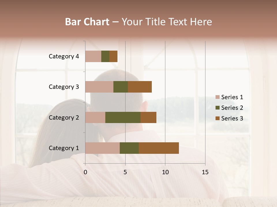 Wait Morning Girl PowerPoint Template