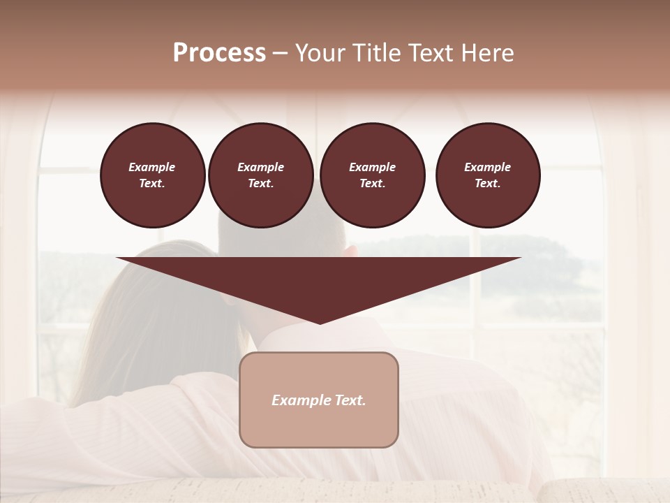 Wait Morning Girl PowerPoint Template