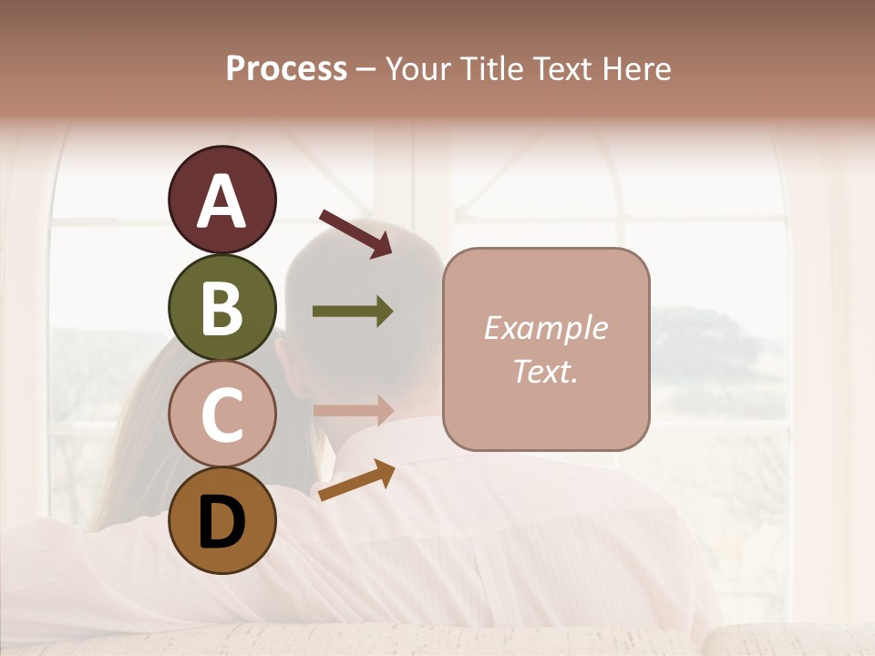 Wait Morning Girl PowerPoint Template