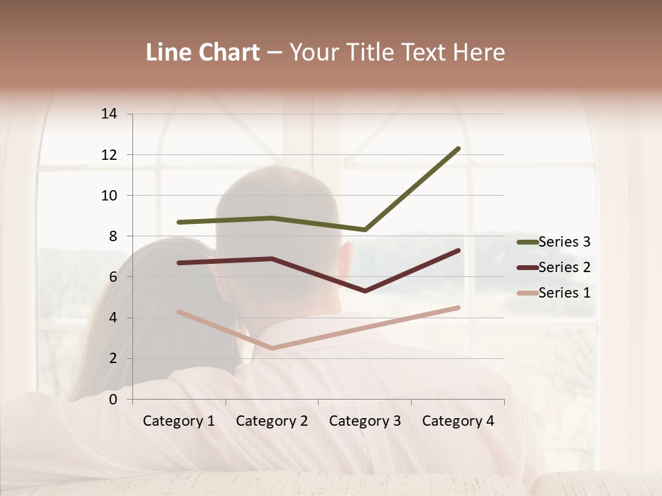 Wait Morning Girl PowerPoint Template