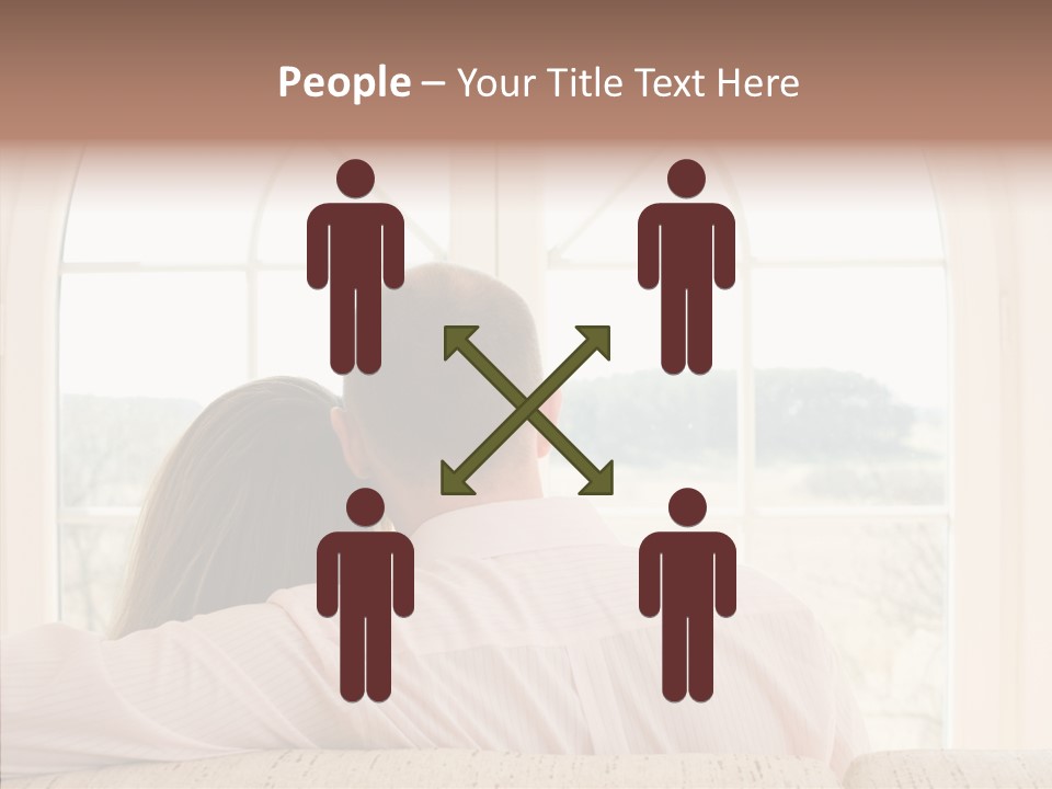 Wait Morning Girl PowerPoint Template