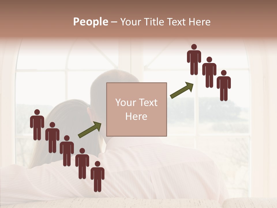 Wait Morning Girl PowerPoint Template